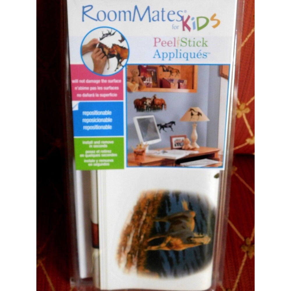Roommates For Kids Peel & Stick Appliques Horses 20 Appliques by York